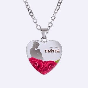 Mother Loves You 925 Silver Fashion Jewelry Neckla